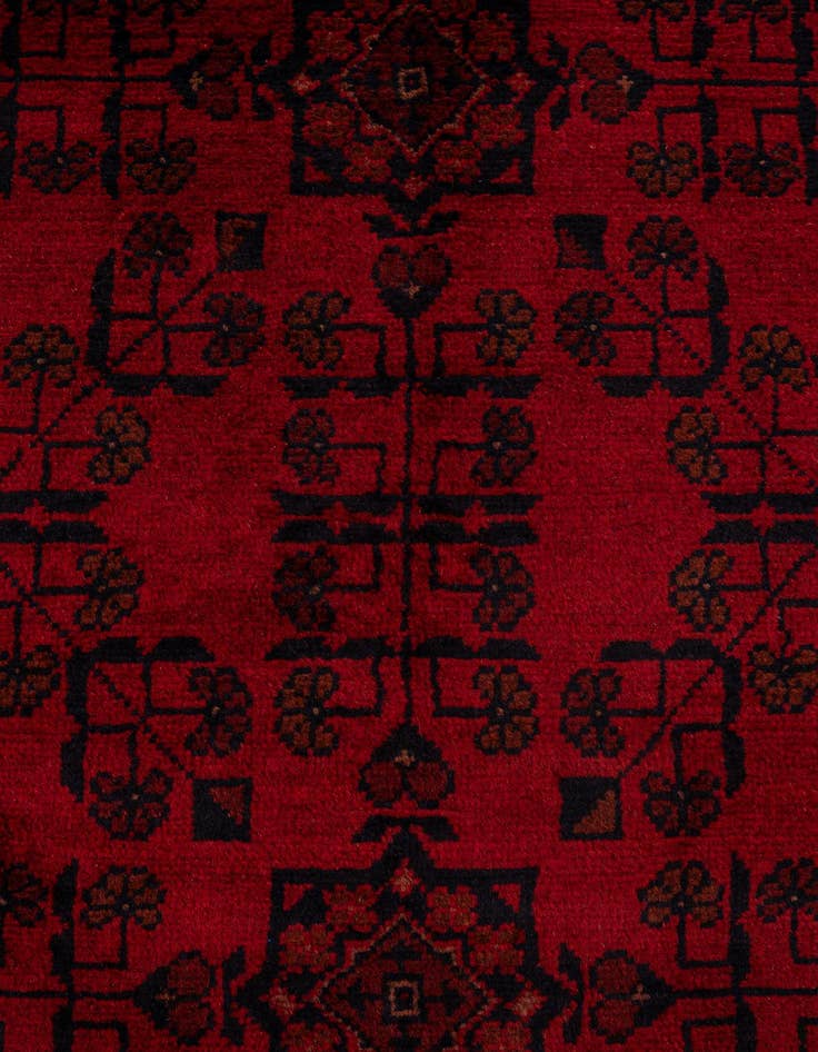 Detail image of 6' 8 x 9' 7  Hand Knotted Khal Mohammadi Wool Rug