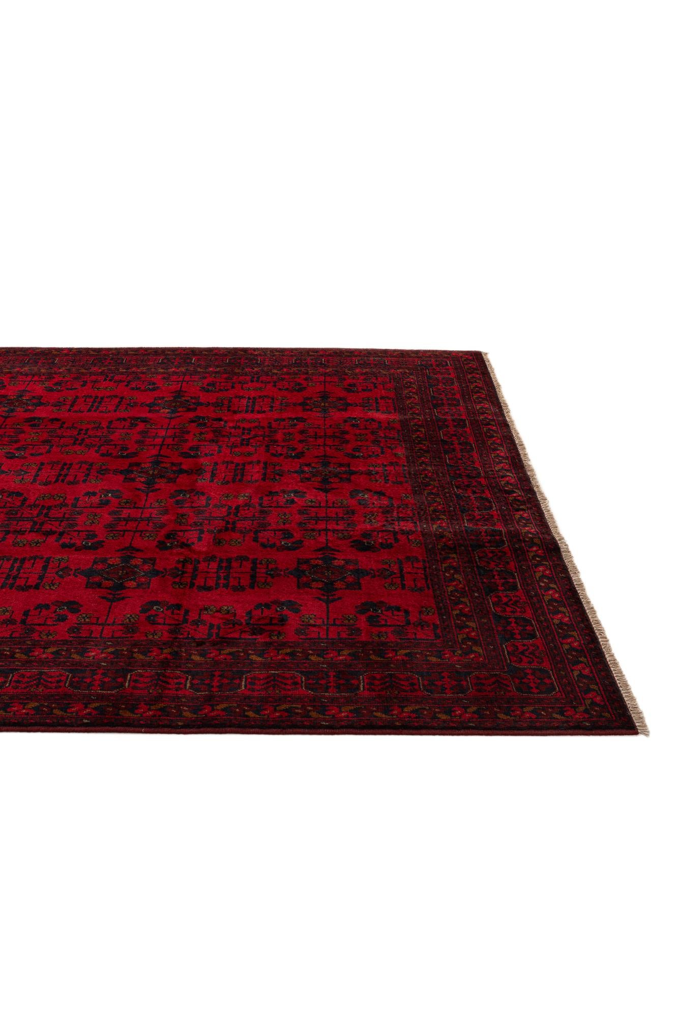 6' 8 x 9' 5 Hand Knotted Khal Mohammadi Wool Rug