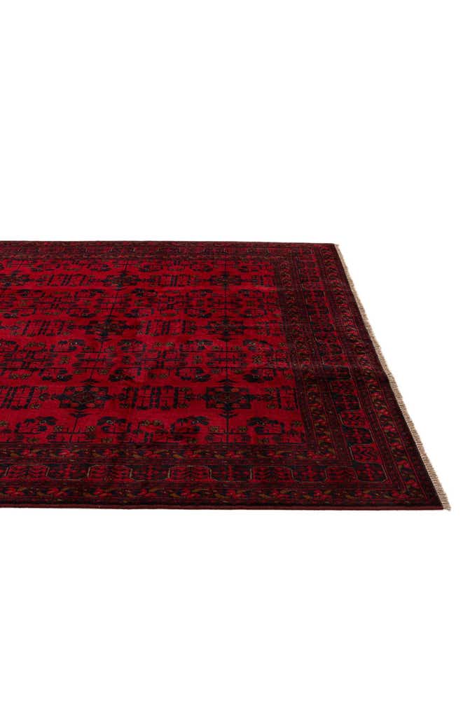 6' 8 x 9' 5 Hand Knotted Khal Mohammadi Wool Rug