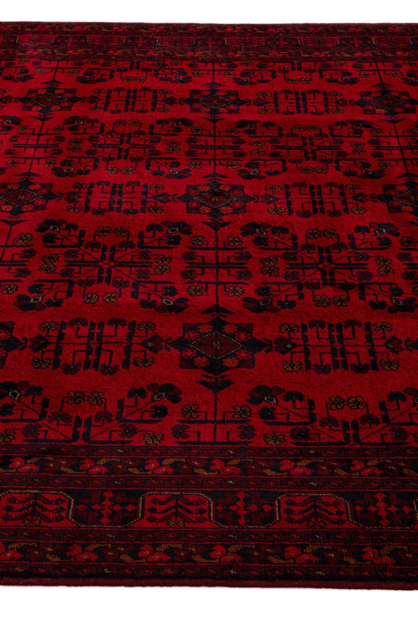 6' 8 x 9' 5 Hand Knotted Khal Mohammadi Wool Rug