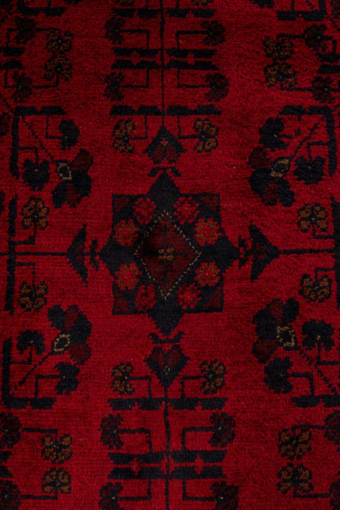6' 8 x 9' 5 Hand Knotted Khal Mohammadi Wool Rug