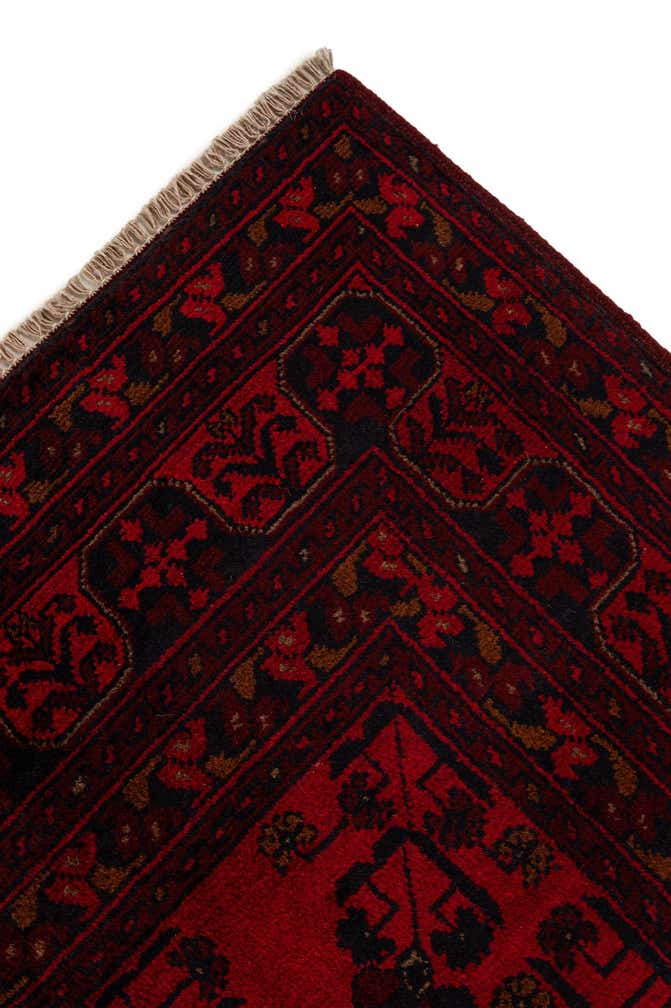6' 8 x 9' 5 Hand Knotted Khal Mohammadi Wool Rug