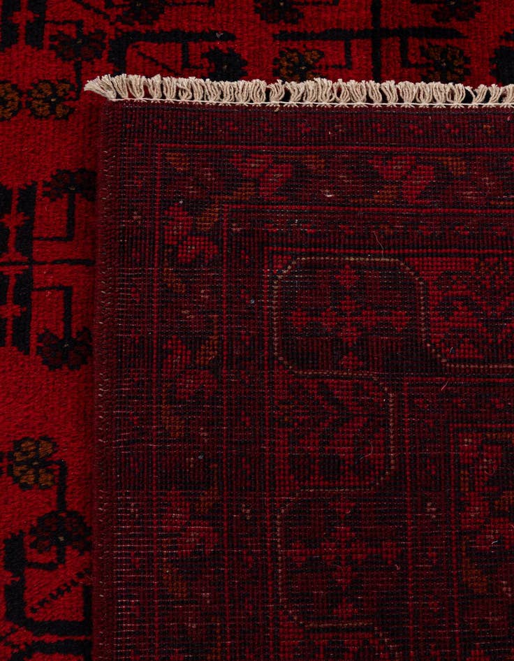 Detail image of 6' 8 x 9' 5  Hand Knotted Khal Mohammadi Wool Rug