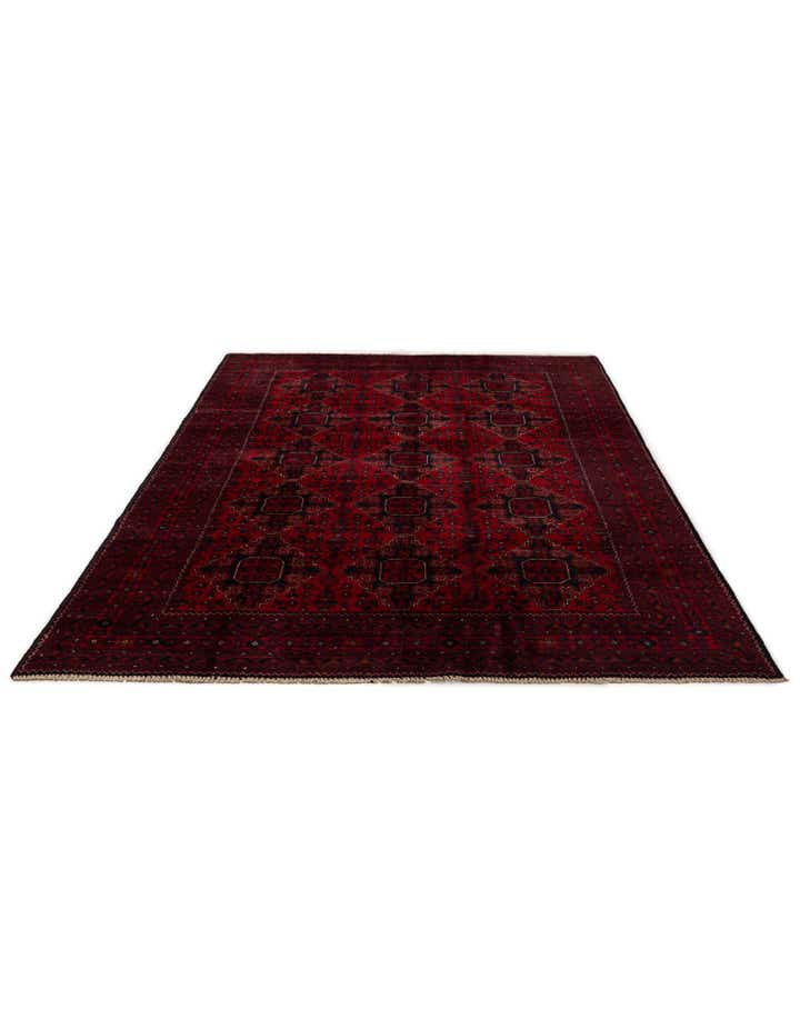 6' 6 x 9' 7 Hand Knotted Khal Mohammadi Wool Rug