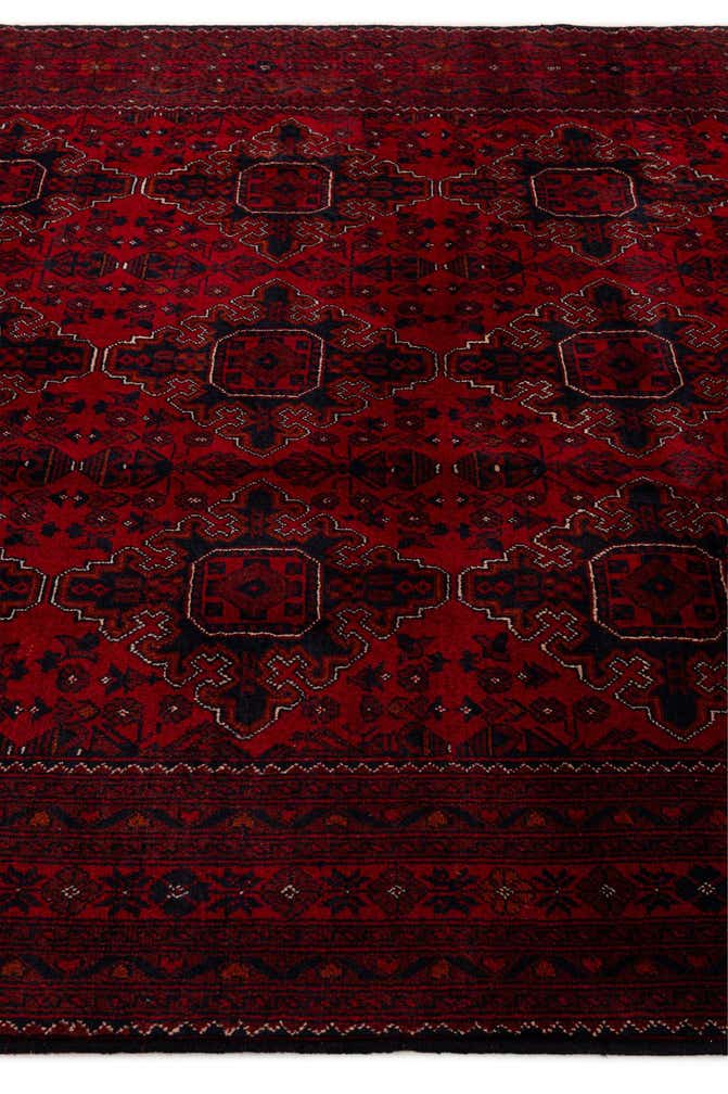 6' 6 x 9' 7 Hand Knotted Khal Mohammadi Wool Rug