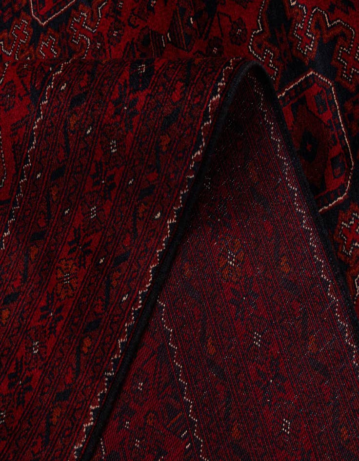 Detail image of 6' 6 x 9' 7  Hand Knotted Khal Mohammadi Wool Rug