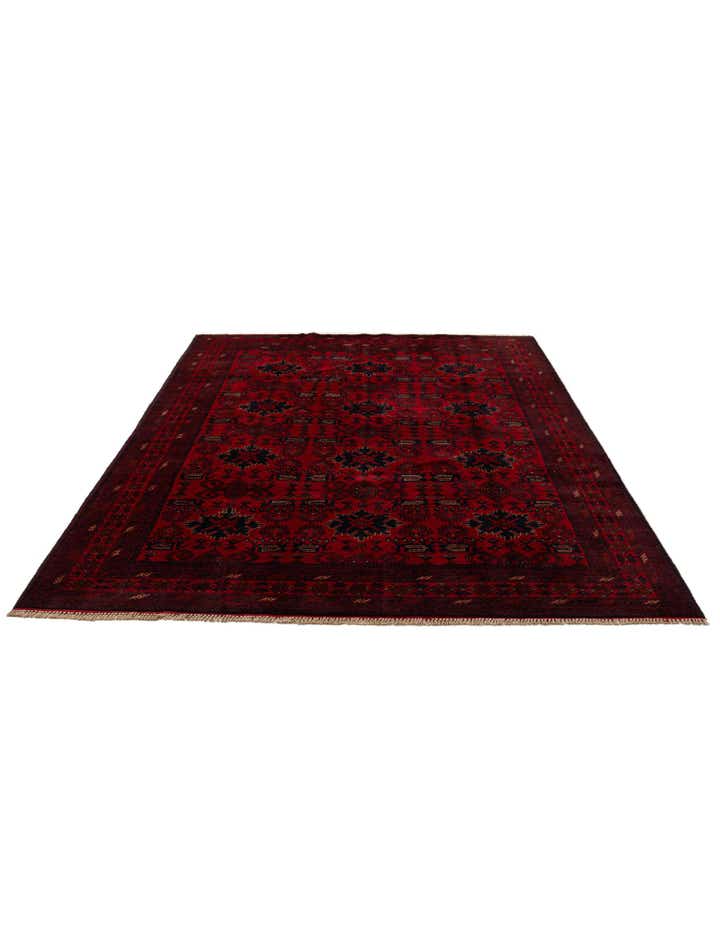 6' 9 x 9' 10 Hand Knotted Khal Mohammadi Wool Rug