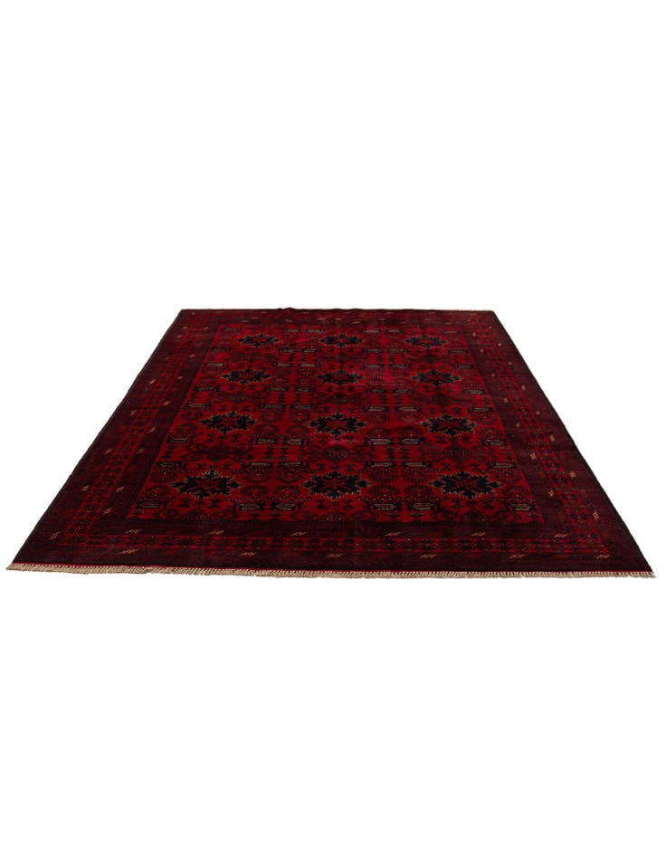 Detail image of 6' 9 x 9' 10 Hand Knotted Khal Mohammadi Wool Rug