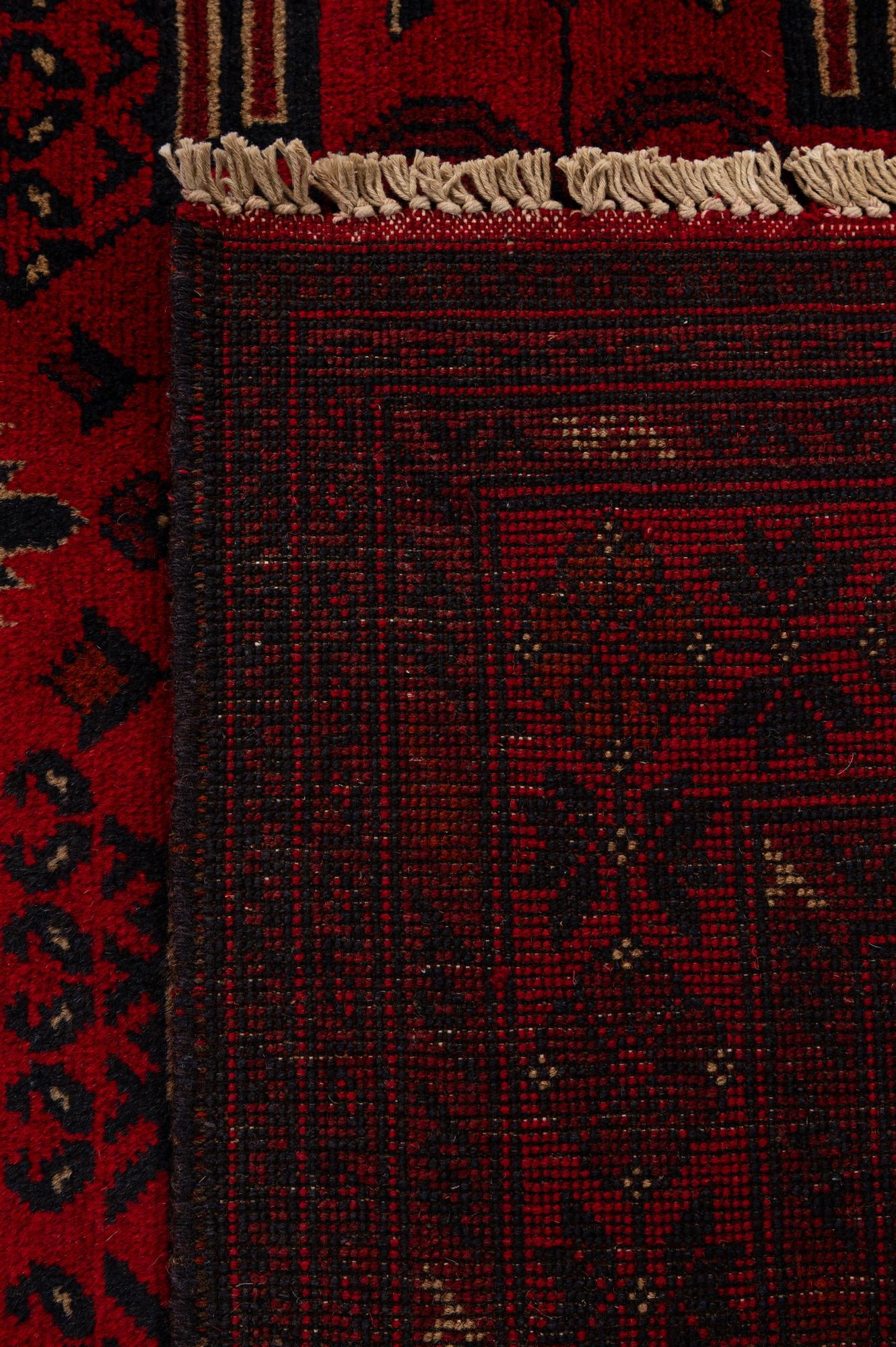 6' 9 x 9' 10 Hand Knotted Khal Mohammadi Wool Rug
