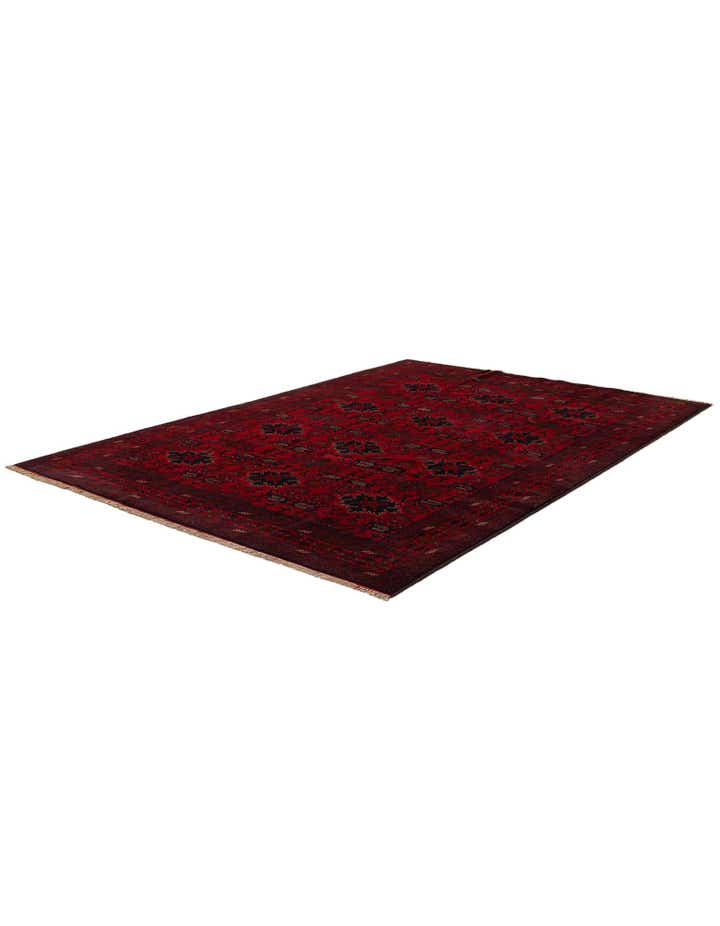 6' 9 x 9' 10 Hand Knotted Khal Mohammadi Wool Rug