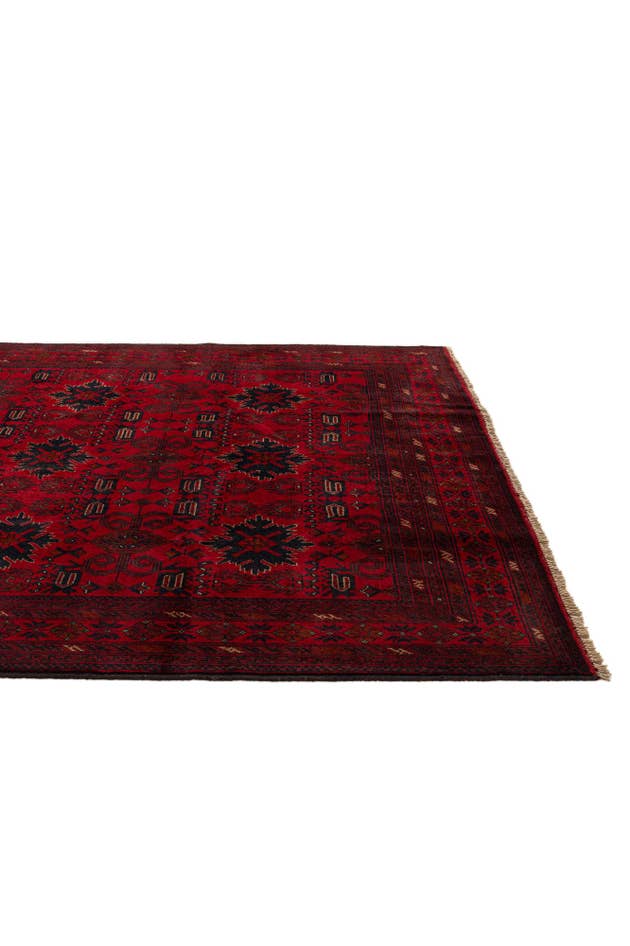 Detail image of 6' 9 x 9' 10 Hand Knotted Khal Mohammadi Wool Rug