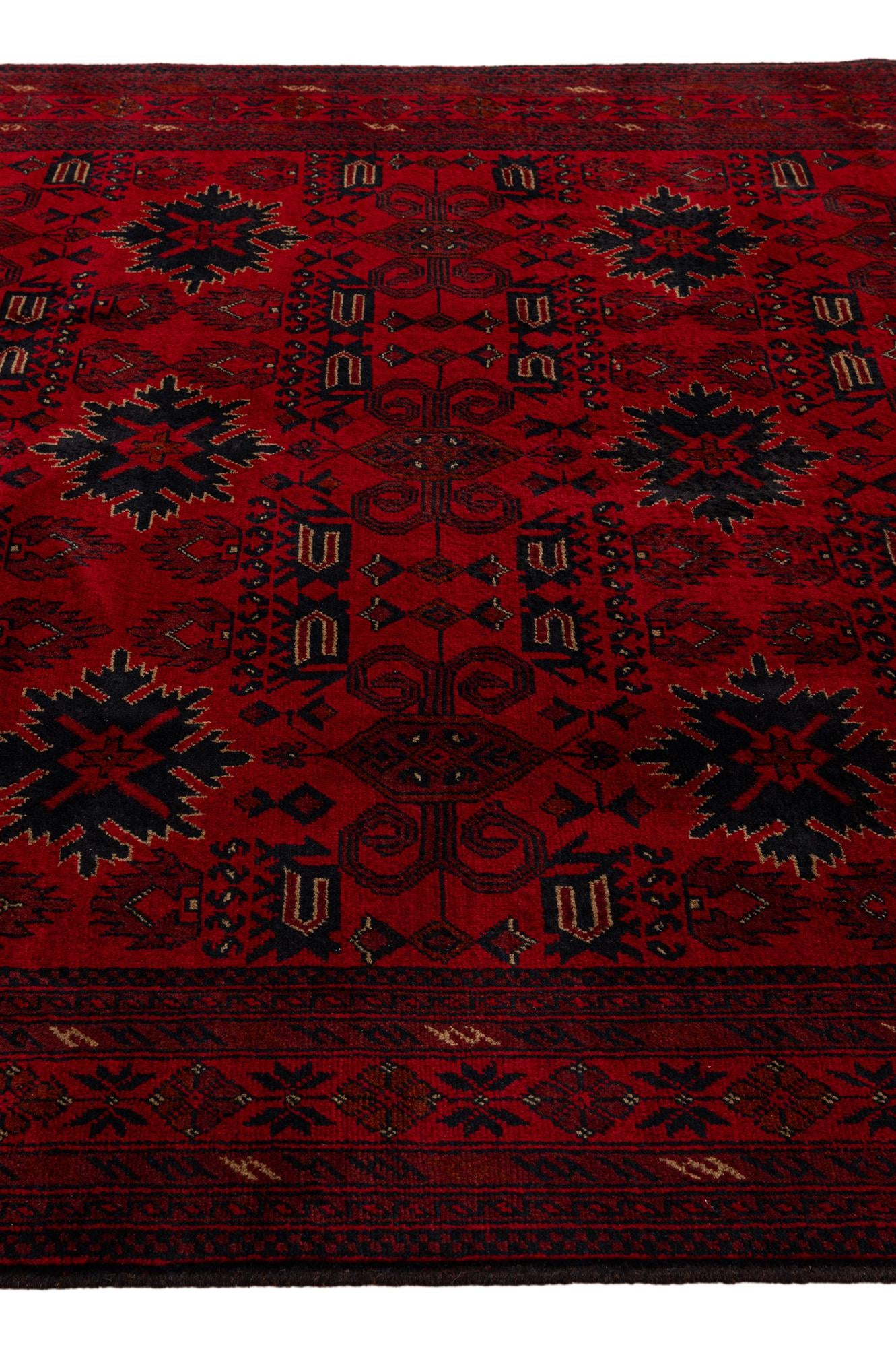 6' 9 x 9' 10 Hand Knotted Khal Mohammadi Wool Rug