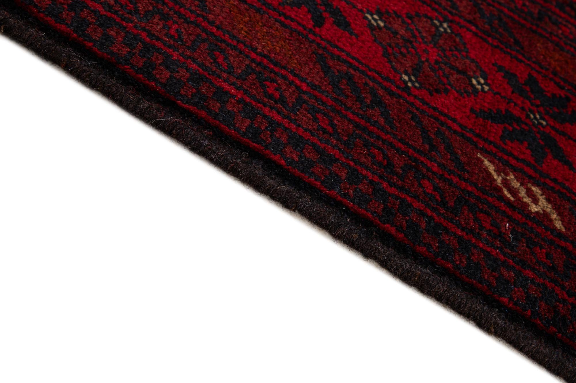 6' 9 x 9' 10 Hand Knotted Khal Mohammadi Wool Rug