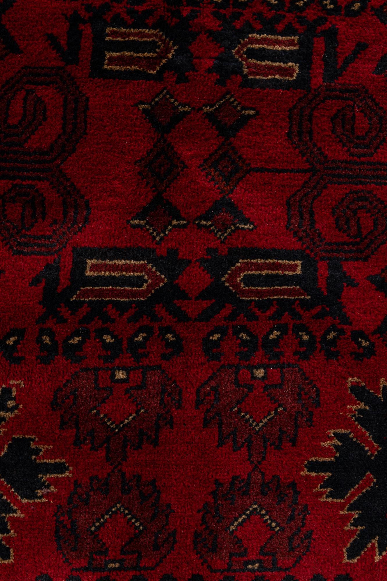 6' 9 x 9' 10 Hand Knotted Khal Mohammadi Wool Rug