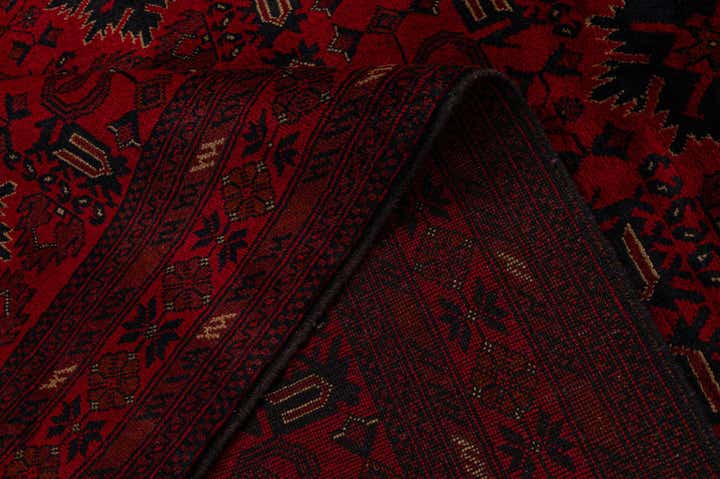 6' 9 x 9' 10 Hand Knotted Khal Mohammadi Wool Rug