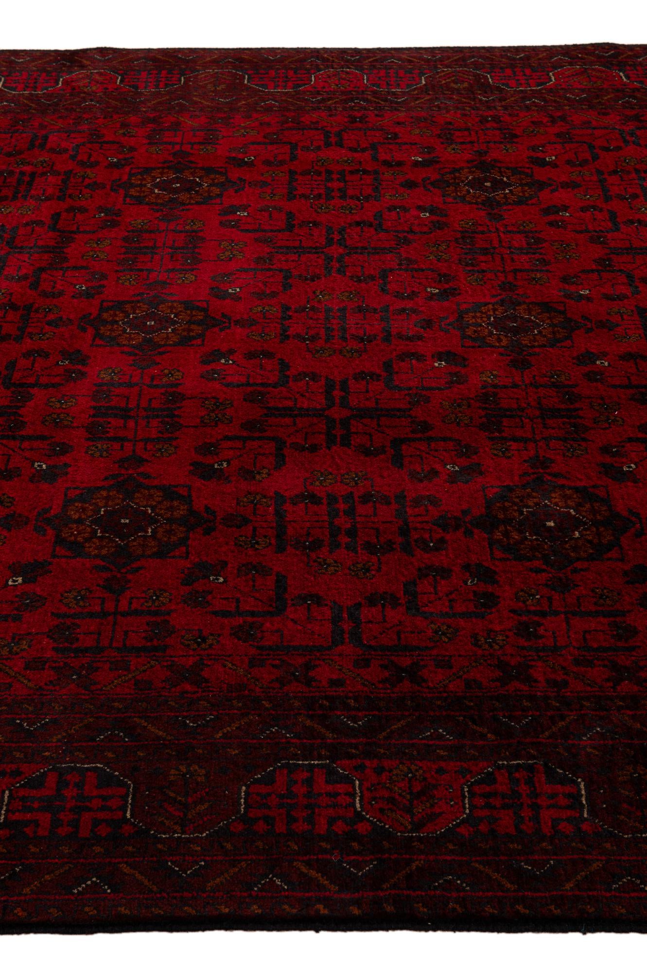 6' 9 x 9' 10 Hand Knotted Khal Mohammadi Wool Rug