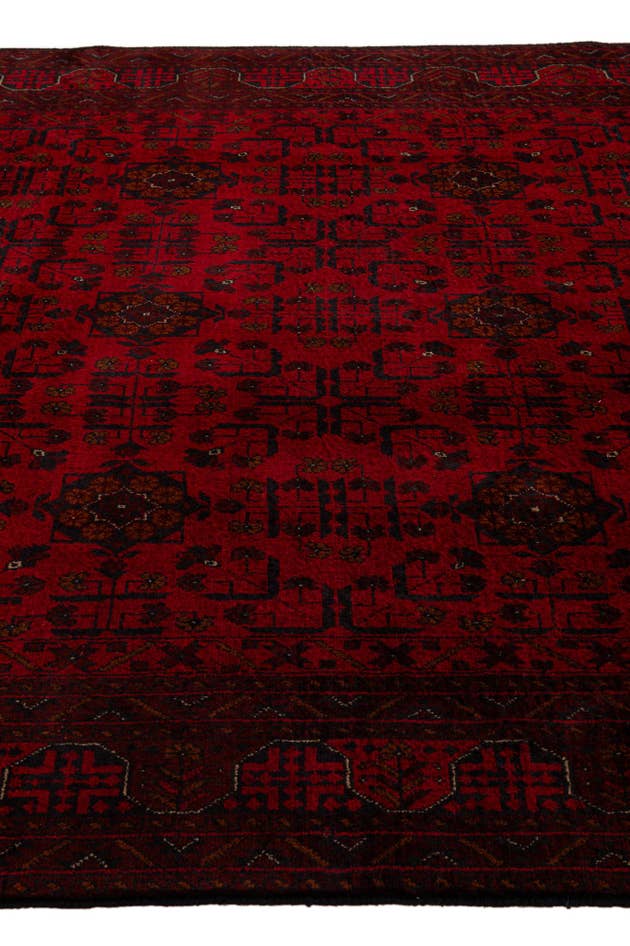 Detail image of 6' 9 x 9' 10 Hand Knotted Khal Mohammadi Wool Rug