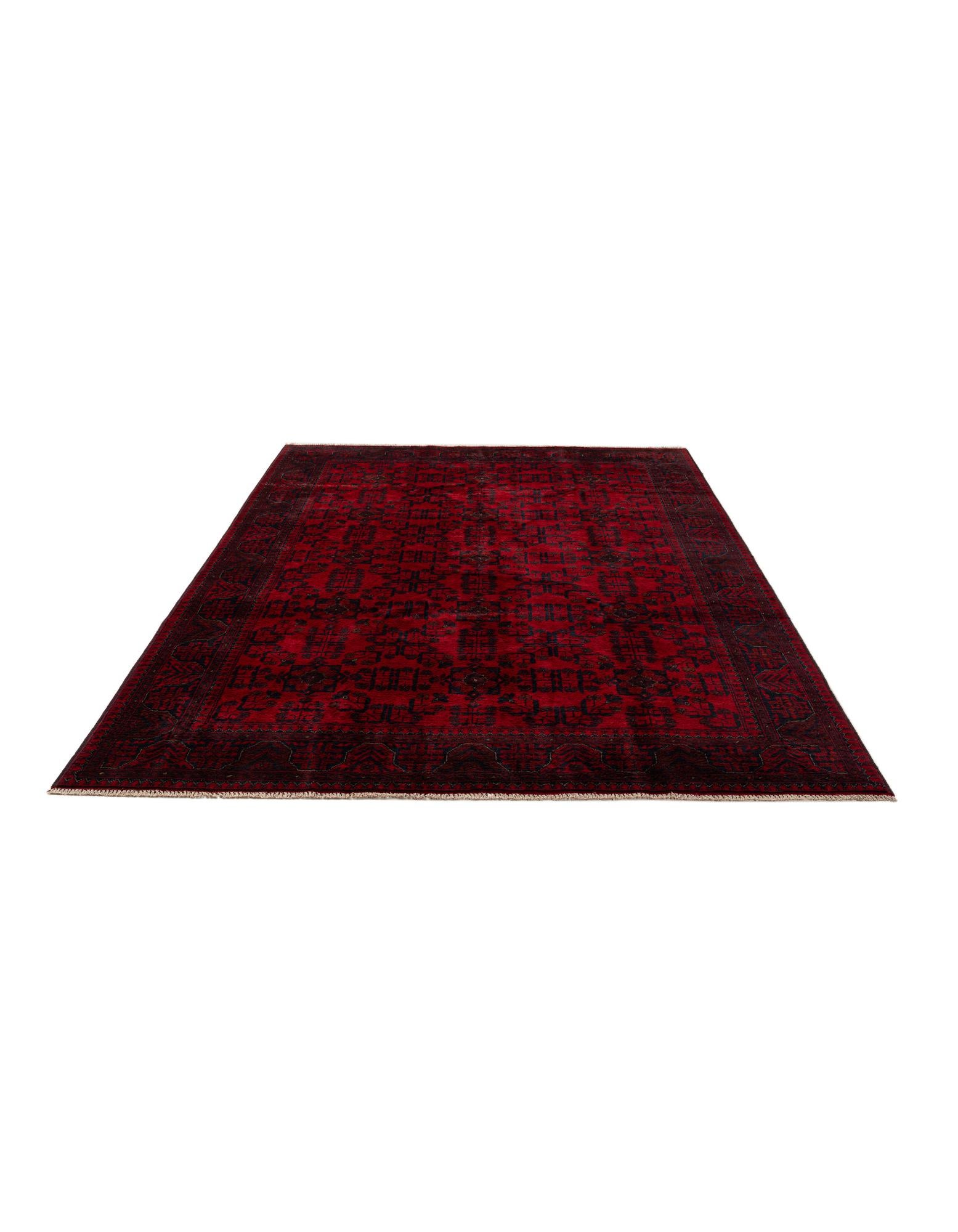 6' 8 x 9' 10 Hand Knotted Khal Mohammadi Wool Rug