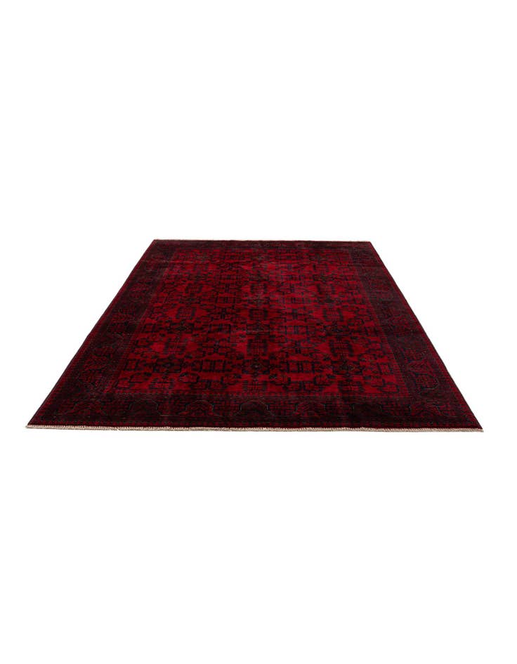 Detail image of 6' 8 x 9' 10 Hand Knotted Khal Mohammadi Wool Rug