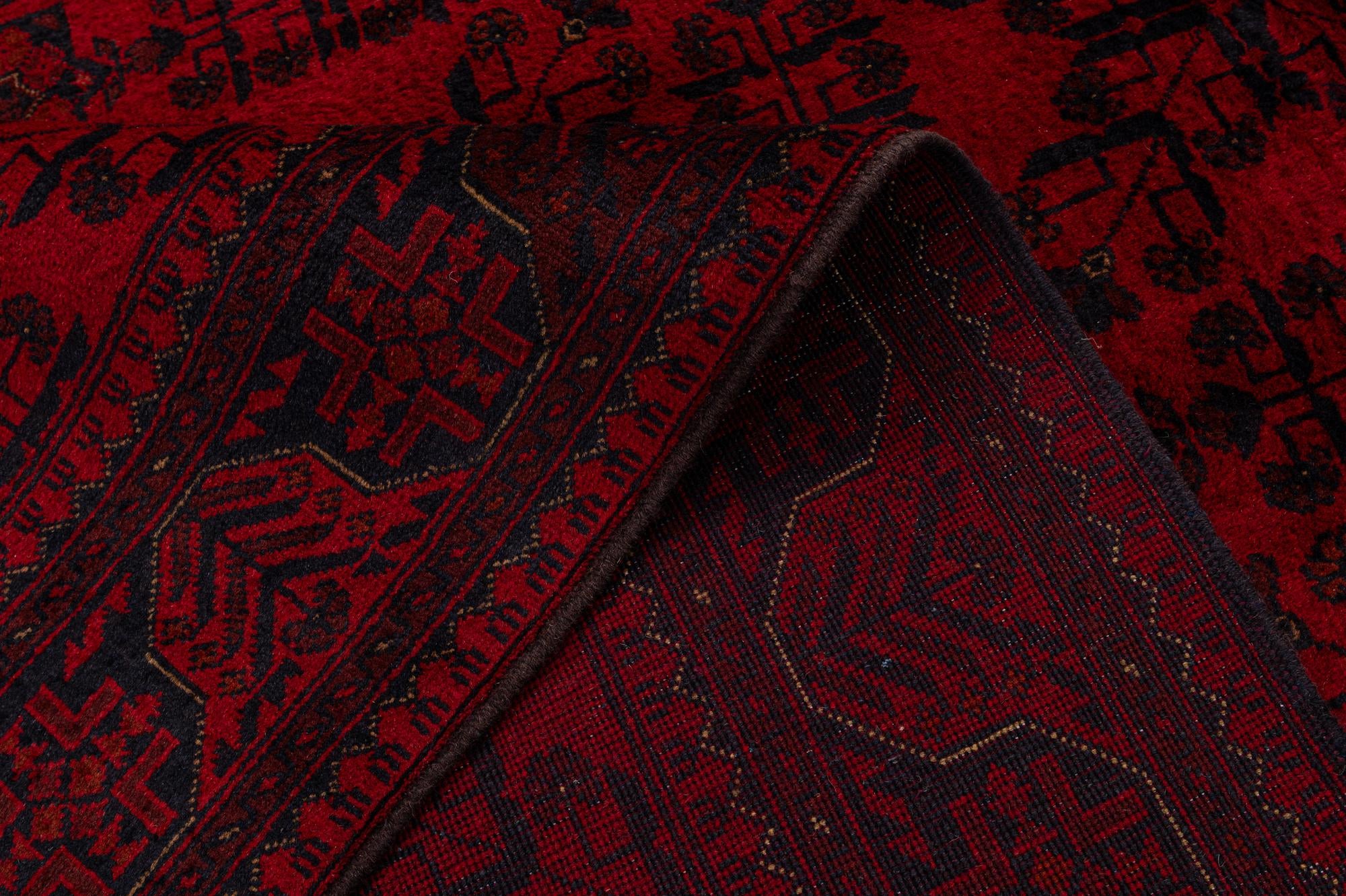 6' 8 x 9' 10 Hand Knotted Khal Mohammadi Wool Rug