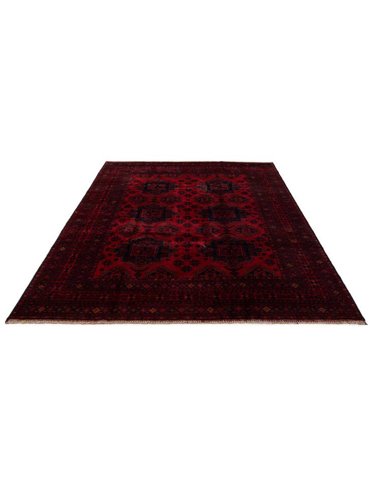 Detail image of 6' 10 x 9' 9  Hand Knotted Khal Mohammadi Wool Rug