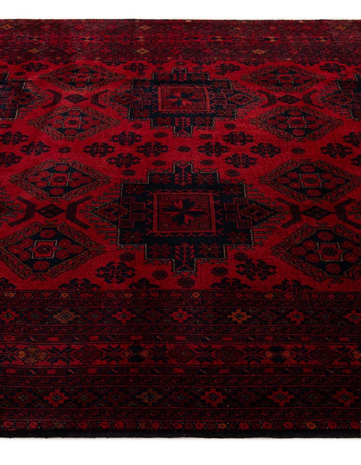Detail image of 6' 10 x 9' 9  Hand Knotted Khal Mohammadi Wool Rug