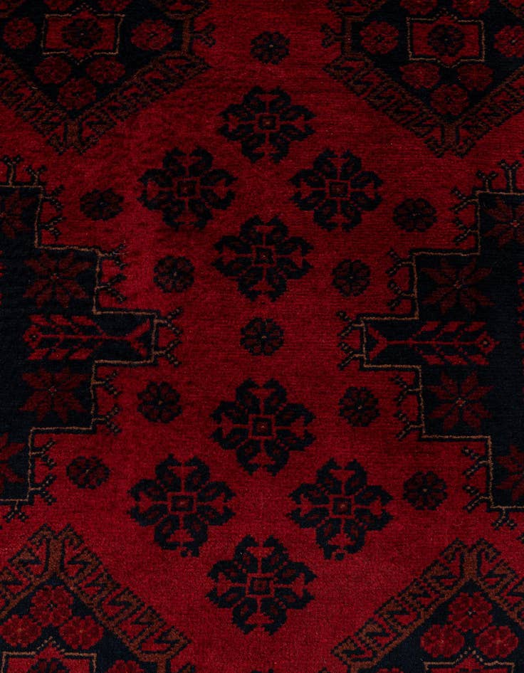 Detail image of 6' 10 x 9' 9  Hand Knotted Khal Mohammadi Wool Rug