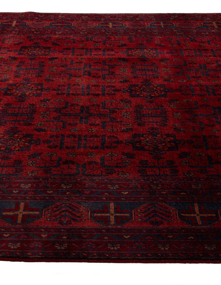 Detail image of 6' 9 x 10'  Hand Knotted Khal Mohammadi Wool Rug