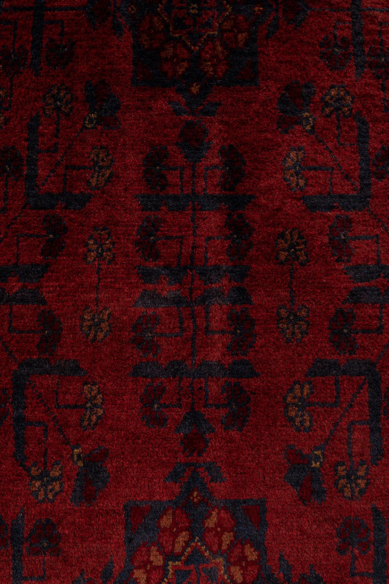 6' 9 x 10' Hand Knotted Khal Mohammadi Wool Rug