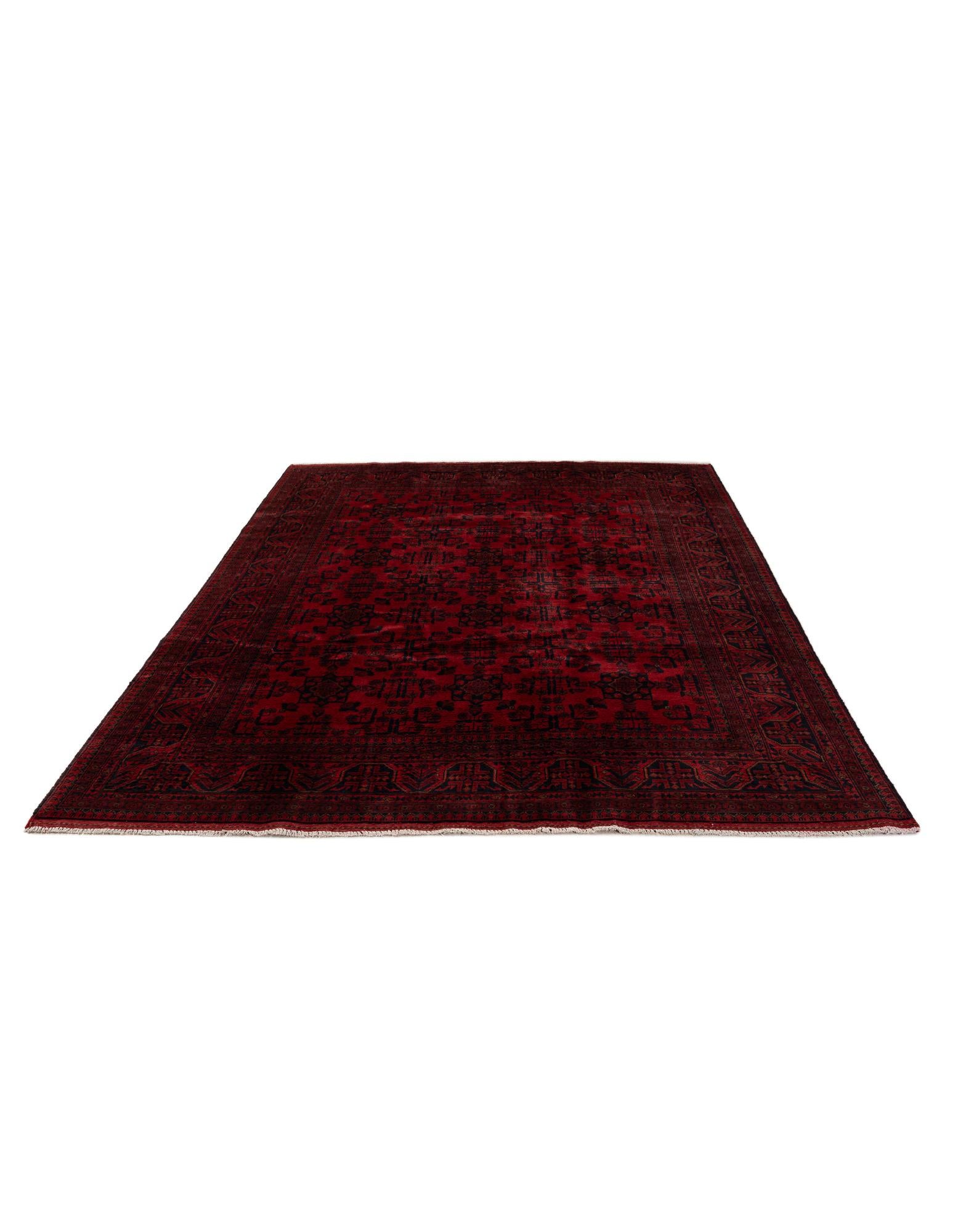 6' 9 x 9' 5 Hand Knotted Khal Mohammadi Wool Rug