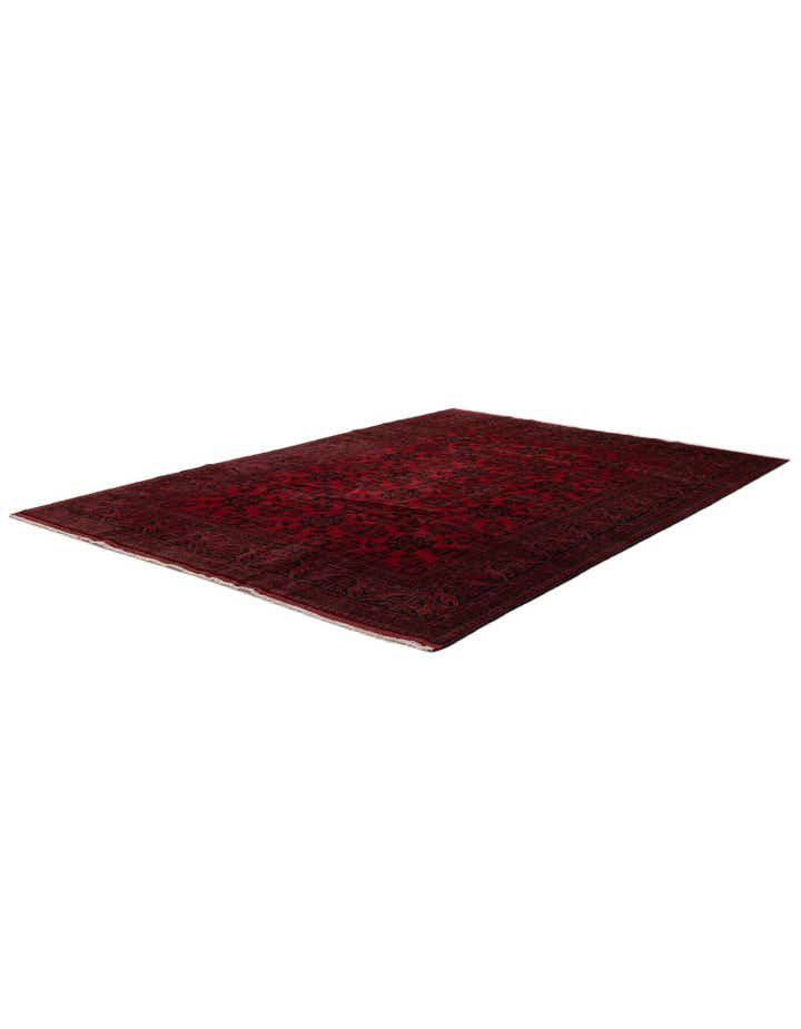 6' 9 x 9' 5 Hand Knotted Khal Mohammadi Wool Rug