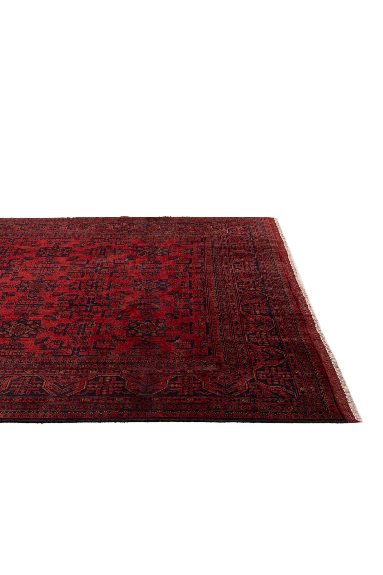 6' 9 x 9' 5 Hand Knotted Khal Mohammadi Wool Rug