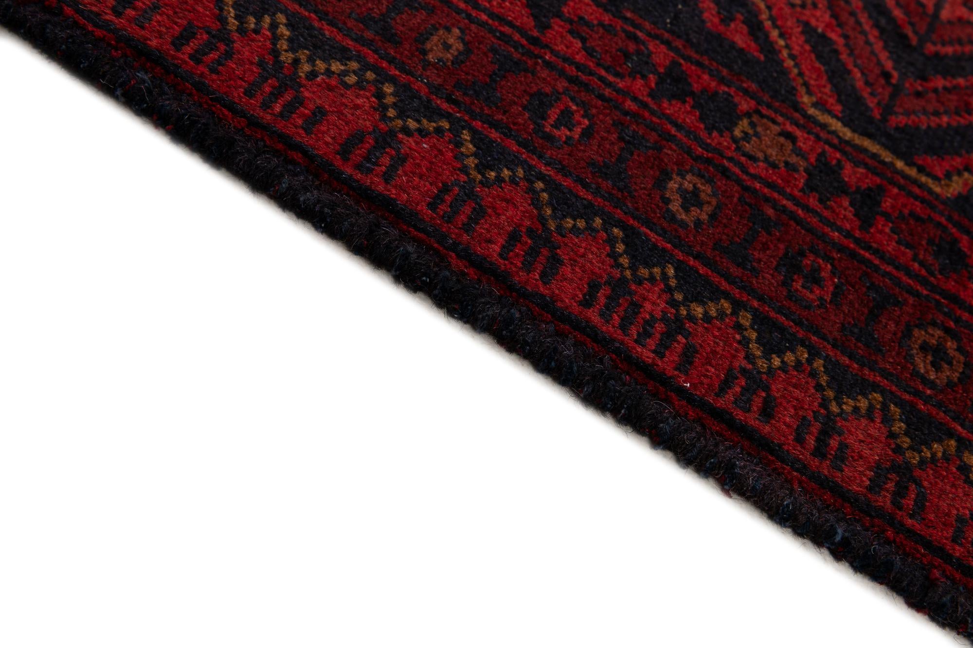 6' 9 x 9' 5 Hand Knotted Khal Mohammadi Wool Rug