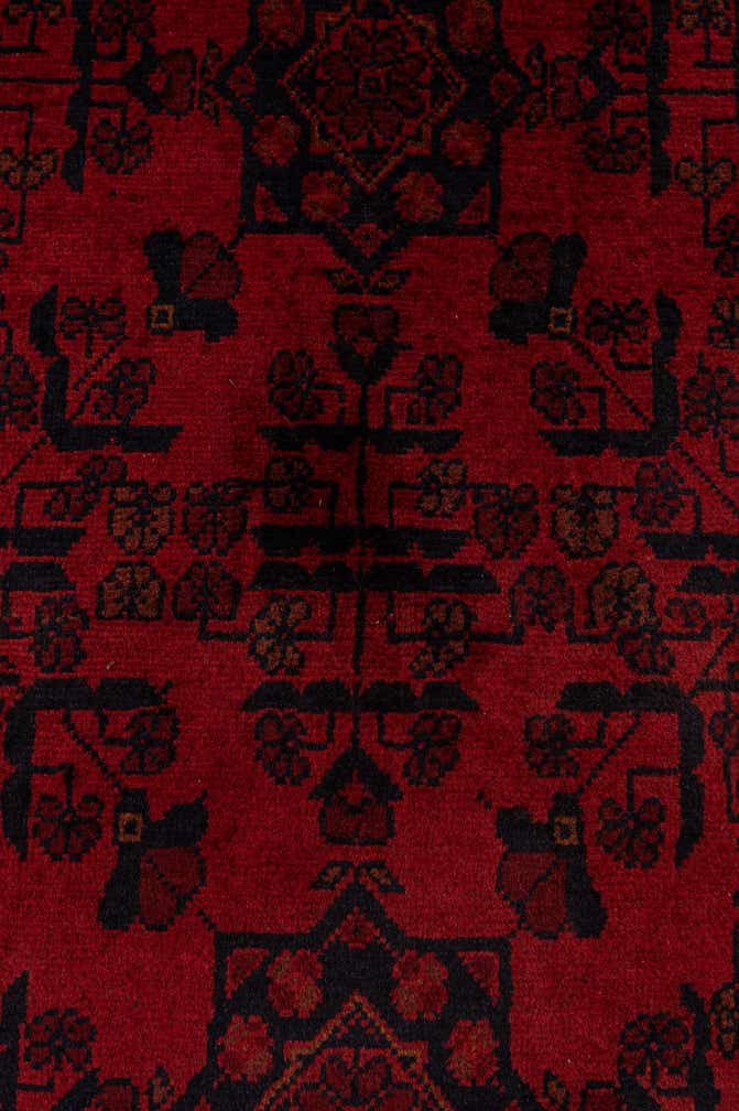 6' 9 x 9' 5 Hand Knotted Khal Mohammadi Wool Rug