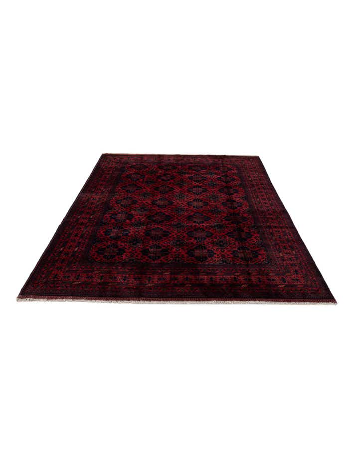 6' 7 x 10' Hand Knotted Khal Mohammadi Wool Rug