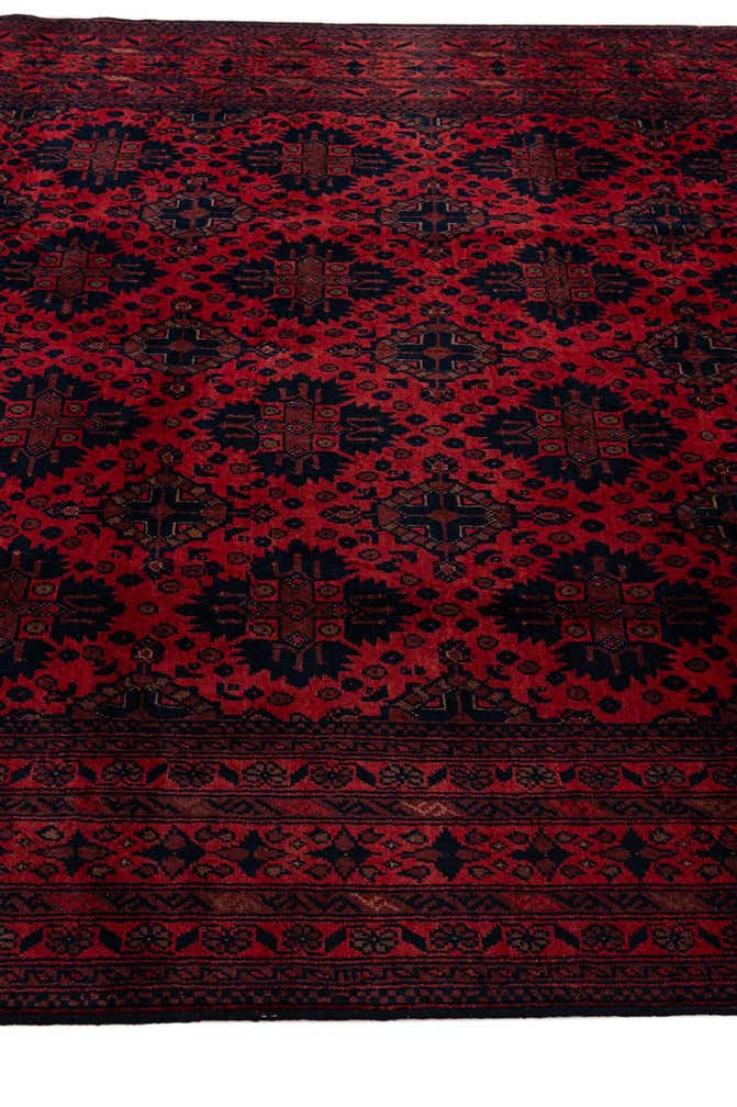 6' 7 x 10' Hand Knotted Khal Mohammadi Wool Rug