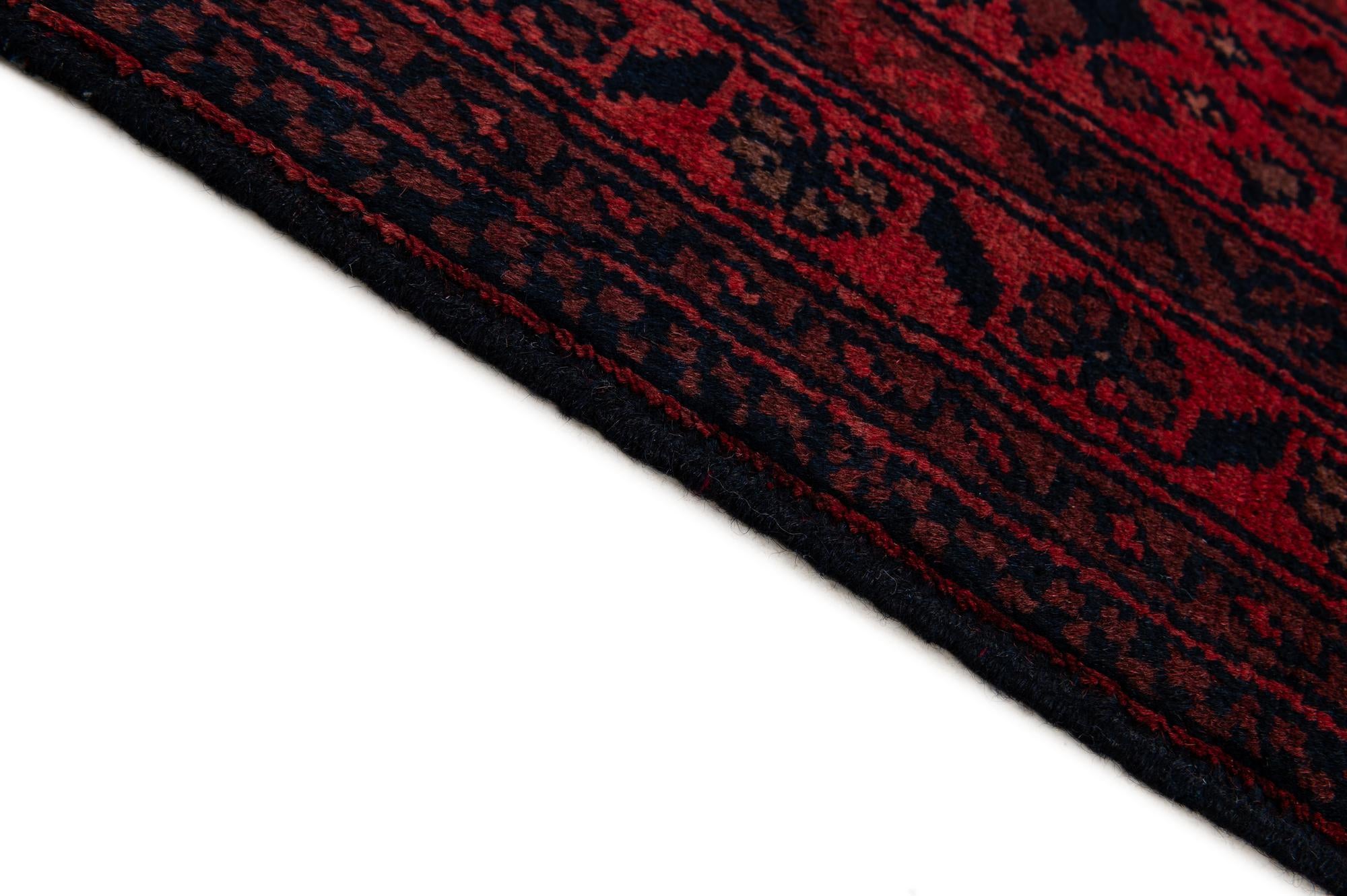 6' 7 x 10' Hand Knotted Khal Mohammadi Wool Rug
