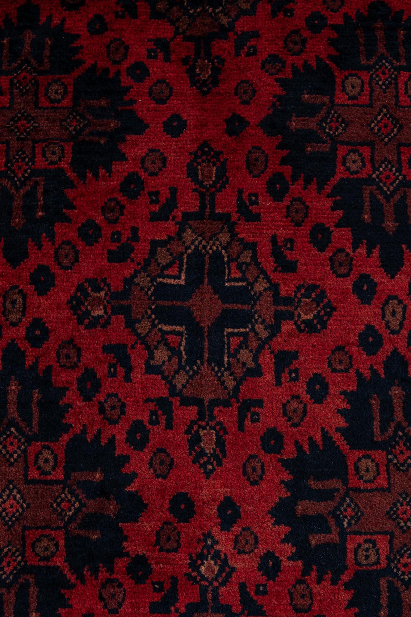 6' 7 x 10' Hand Knotted Khal Mohammadi Wool Rug