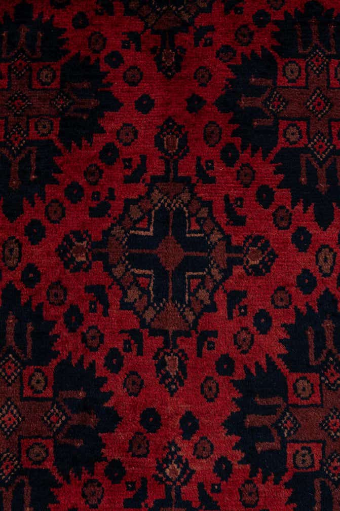 6' 7 x 10' Hand Knotted Khal Mohammadi Wool Rug