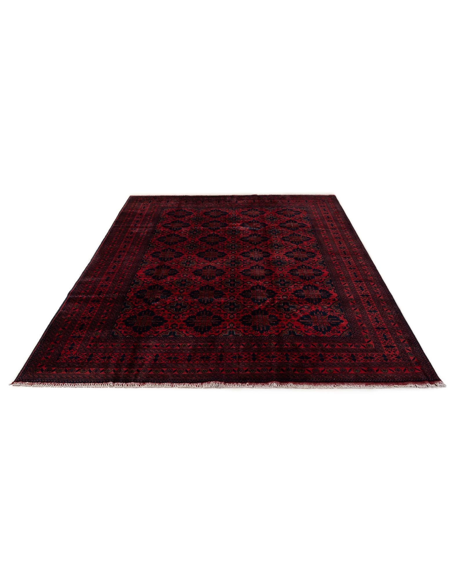 6' 7 x 9' 7 Hand Knotted Khal Mohammadi Wool Rug