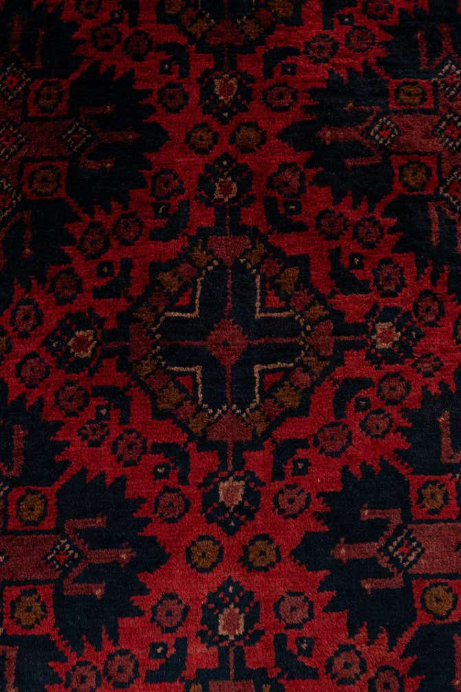 6' 7 x 9' 7 Hand Knotted Khal Mohammadi Wool Rug