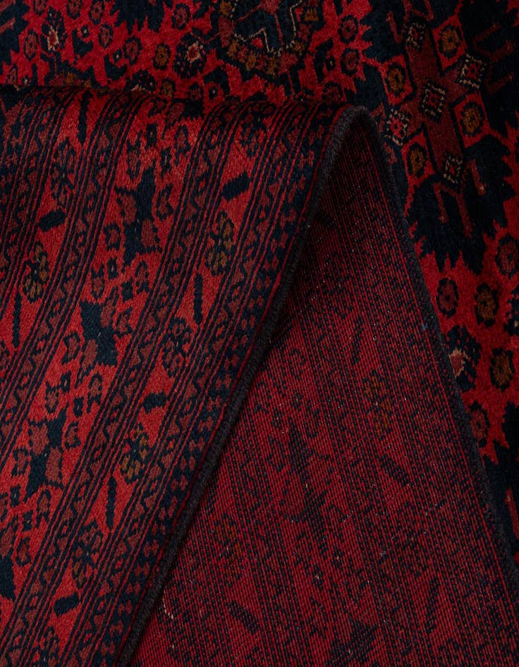 Detail image of 6' 7 x 9' 7  Hand Knotted Khal Mohammadi Wool Rug