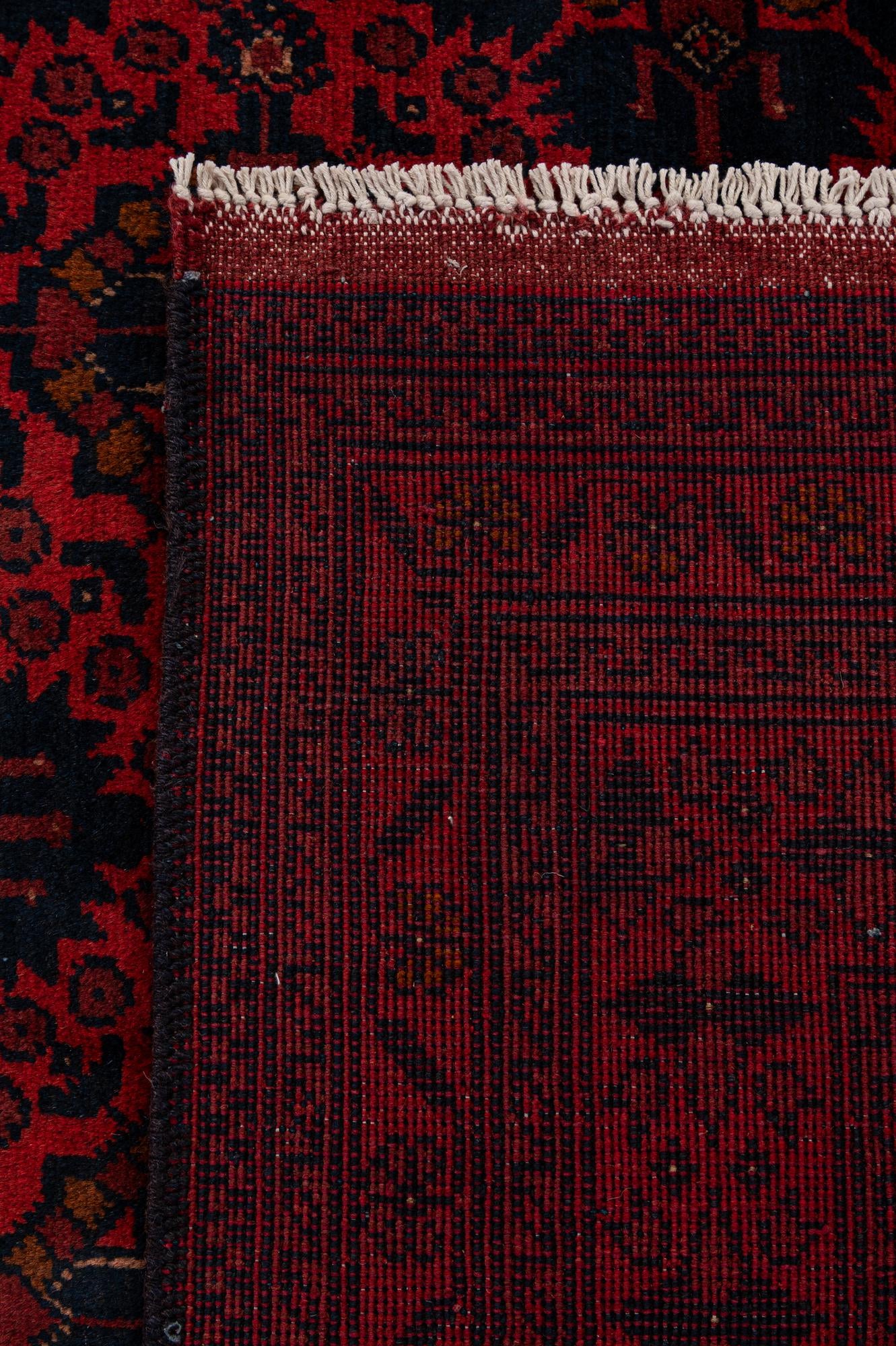6' 7 x 9' 7 Hand Knotted Khal Mohammadi Wool Rug