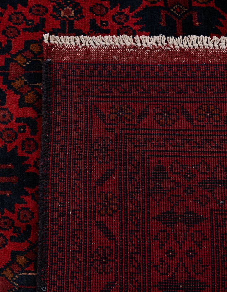 Detail image of 6' 7 x 9' 7  Hand Knotted Khal Mohammadi Wool Rug