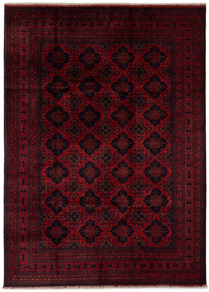6' 7 x 9' 7 Hand Knotted Khal Mohammadi Wool Rug