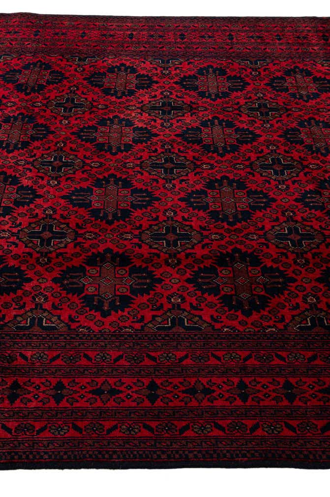6' 5 x 9' 8 Hand Knotted Khal Mohammadi Wool Rug