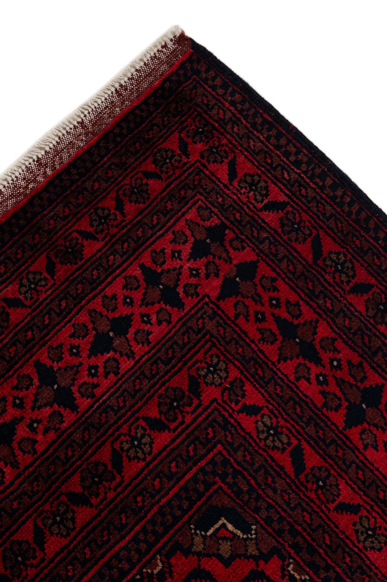 6' 5 x 9' 8 Hand Knotted Khal Mohammadi Wool Rug