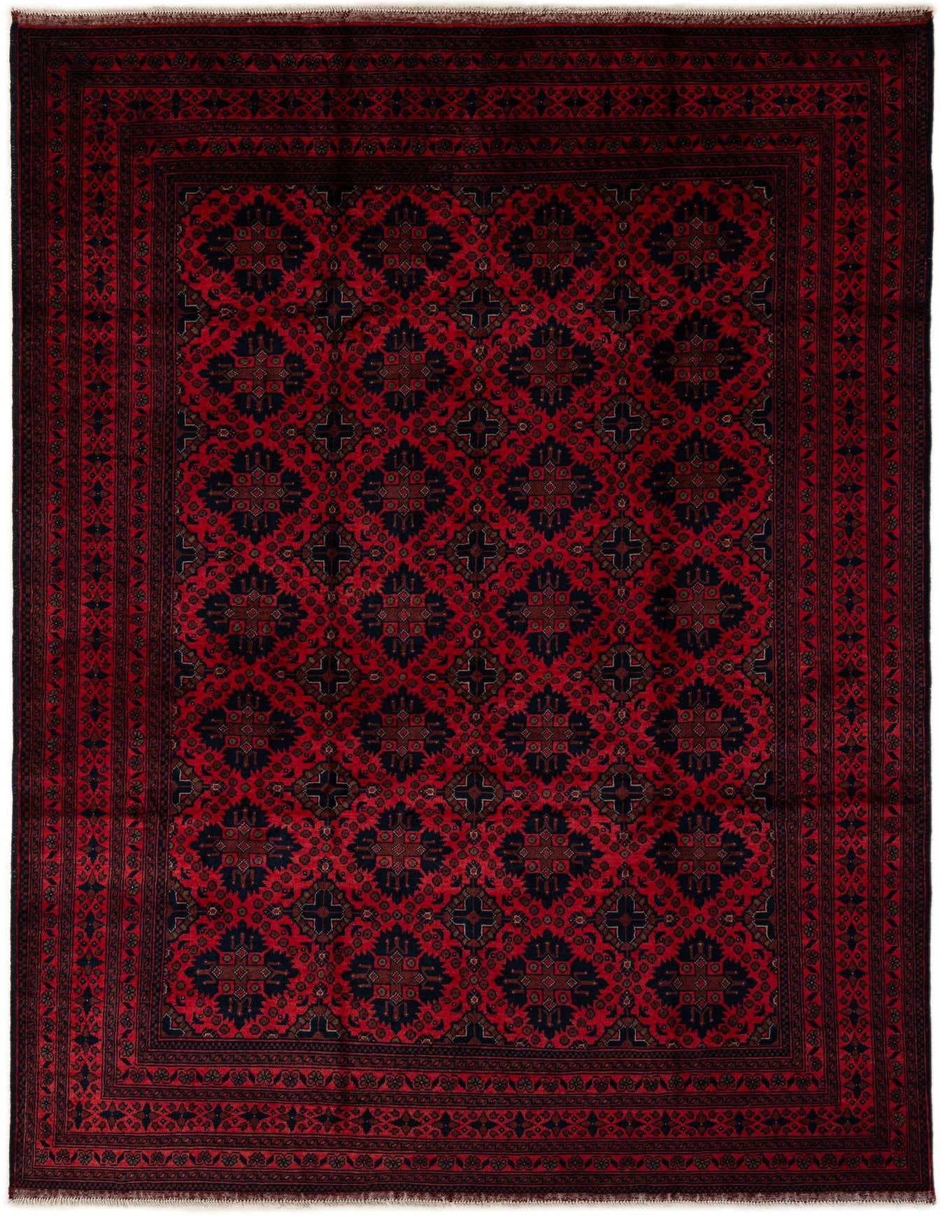 6' 5 x 9' 8 Hand Knotted Khal Mohammadi Wool Rug
