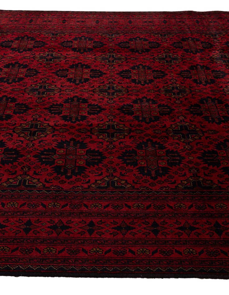 Detail image of 6' 10 x 10'  Hand Knotted Khal Mohammadi Wool Rug