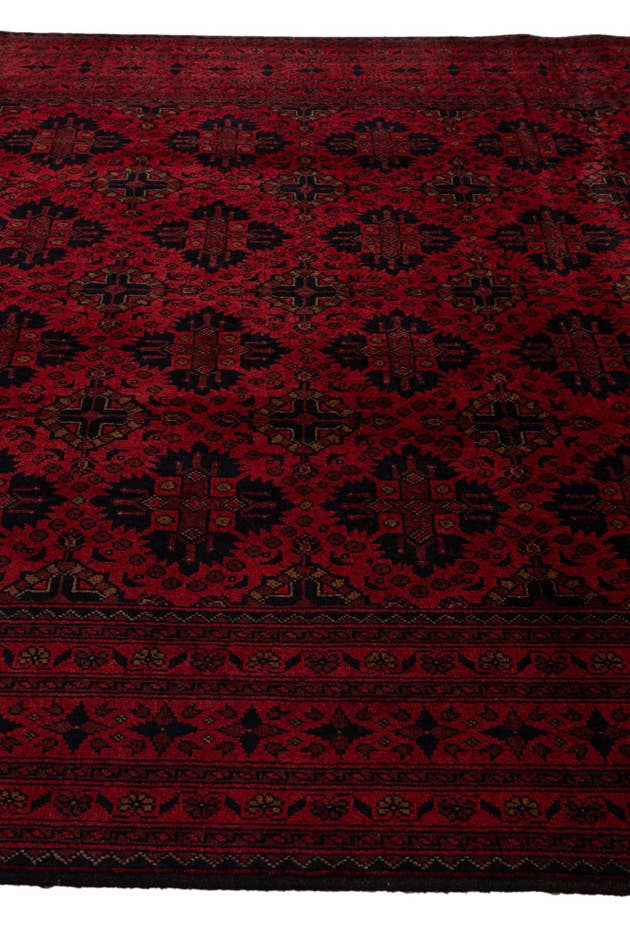 Detail image of 6' 10 x 10' Hand Knotted Khal Mohammadi Wool Rug